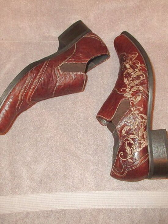 Vtg 90s Y2K Giorgio Brutini G-Rock Loafer Shoes 11 Gangster Beatle Rockabilly main image 9